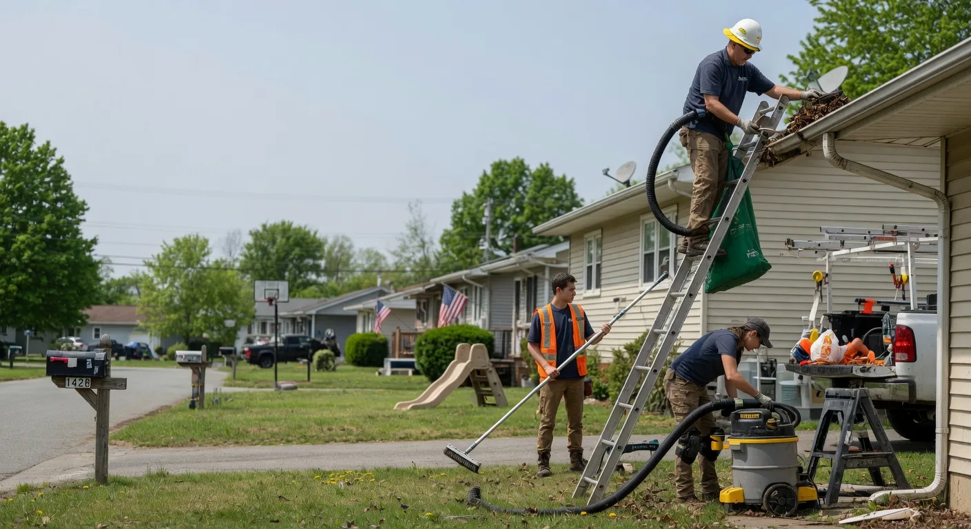 Gutter Installation in Victoria, IL near me